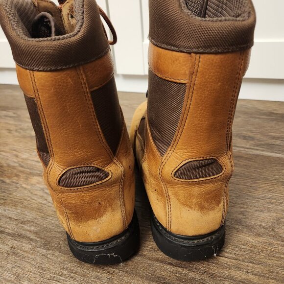 Wolverine insulated Steel Toe Leather Work boots Mens size 10EW - Picture 4 of 9